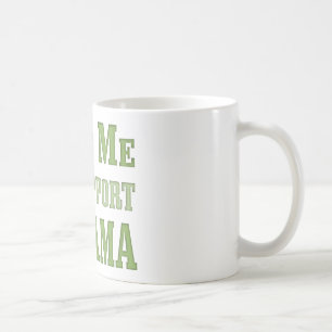 Kiss Me Irish Obama Kaffemugg