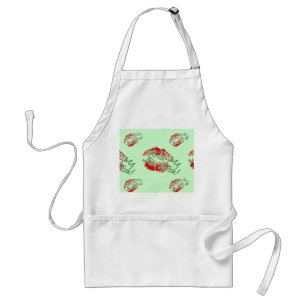 Kiss Me I's Irish Apron (grönt) Förkläde