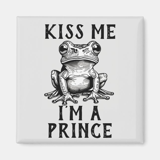 Kiss Me, jag är en Prince Magnet (Framsidan)
