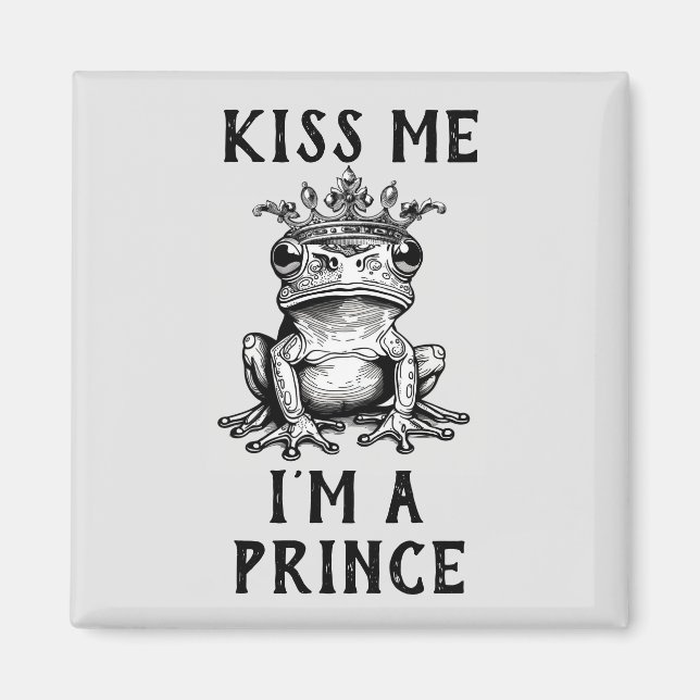 Kiss Me, jag är en Prince Magnet (Framsidan)