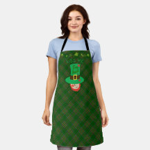 Kiss Me jag är Irish Apron