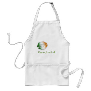 Kiss Me jag är Irish - Apron Förkläde