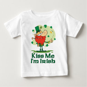 Kiss Me jag är Irish Funny Leprechaun Tröja