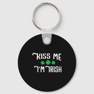 Kiss Me jag är Irish Funny St patrick's day Nyckelring