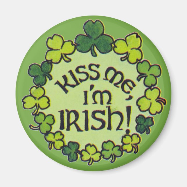 Kiss Me jag är Irish - Magnet (Framsidan)