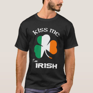Kiss Me, jag är Irish St patrick's day T Shirt