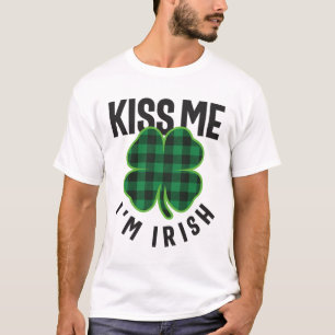Kiss Me jag är Irish St patricks day T Shirt