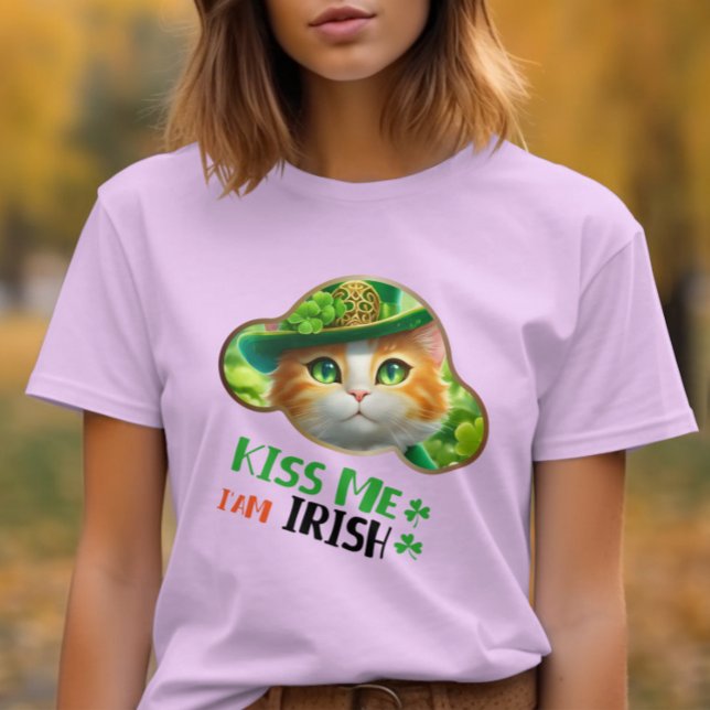 Kiss Me, jag är irländare - Lucky Charms T Shirt (Skapare uppladdad)