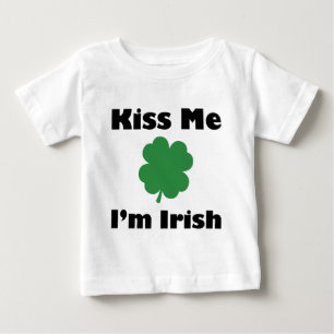 Kiss Me jag är irländsk T Shirt