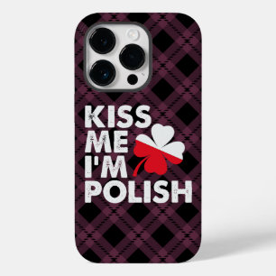 Kiss me Jag är polsk Funny St patricks day Polen