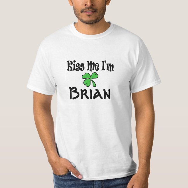 Kiss Me, jag är Tee Shirt (Framsida)