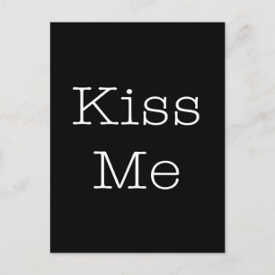 Kiss Me Kärlek citerar inspirationsinriktad romsk Vykort
