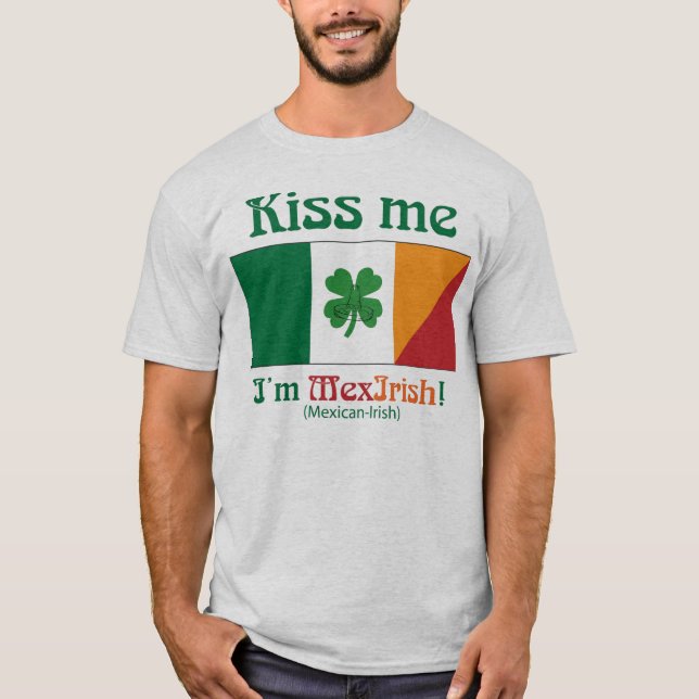 kiss_me_MexIrish Tee (Framsida)