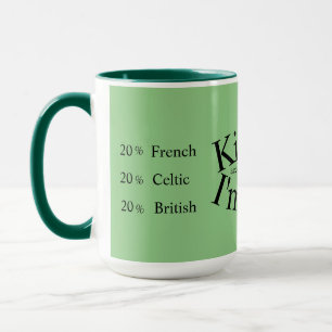 Kiss Me mitt DNA säger att jag är Irish Mugg