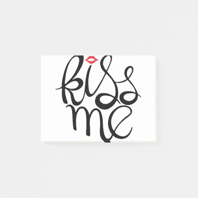 Kiss Me Post-it Block (Framsida)