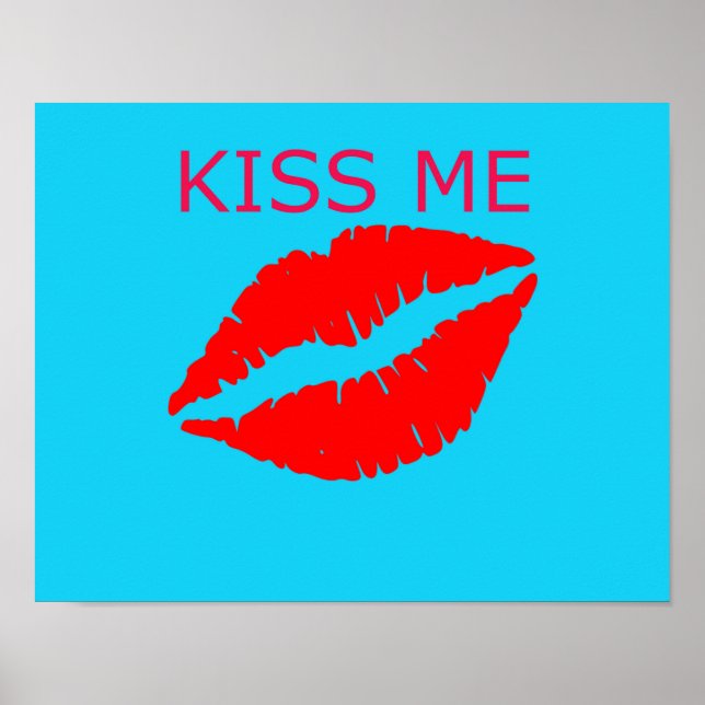 Kiss Me Poster (Framsidan)