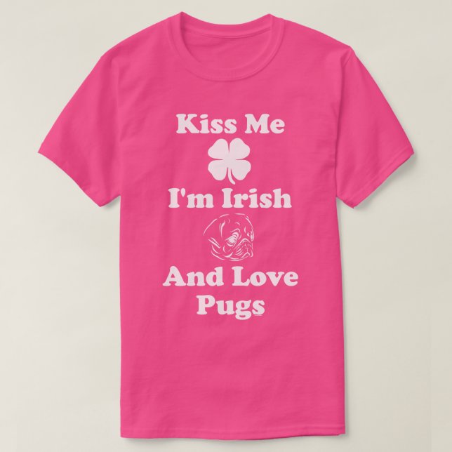 Kiss me t shirt (Design framsida)
