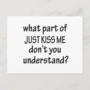 Kiss Me Vykort