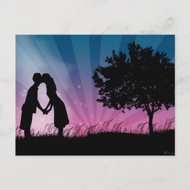 Kiss Me Vykort (Framsida)