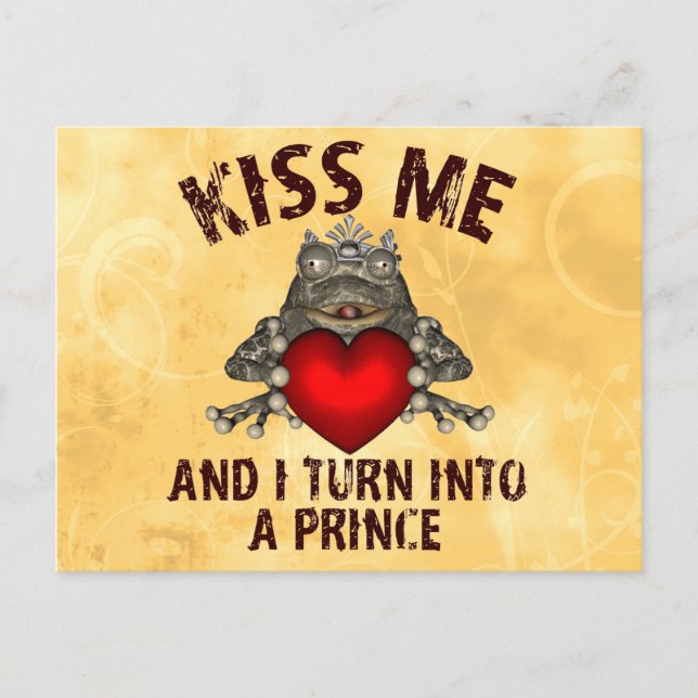 Kiss Me Vykort (Framsida)