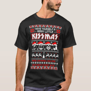 KISS Merry Little KISSmas  T Shirt