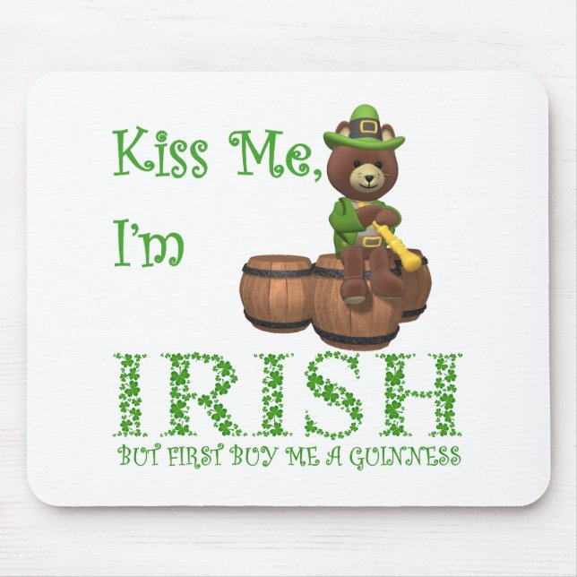 KISS MIG JAG ÄR IRISH MUSMATTA (Framsidan)
