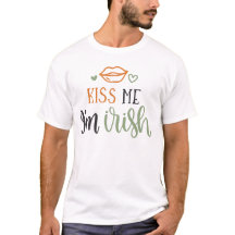 KISS MIG JAG ÄR IRISH, ST PADDY T-Shirt