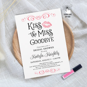 Kiss Miss AdjandeMöhippa Inbjudningar