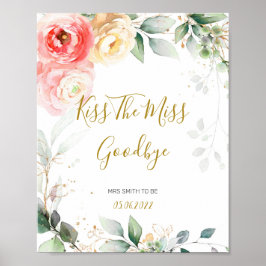 Kiss Miss Adjö, Hens Party Kiss Miss Miss Poster