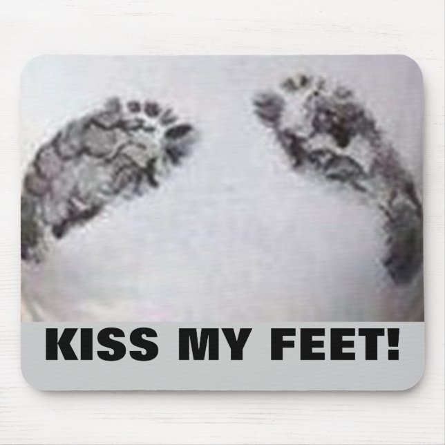 KISS MITT FOT! MUSMATTA (Framsidan)