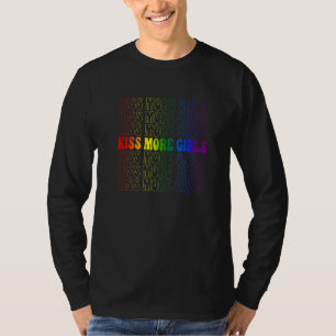 Kiss More Girls Gay Lesbisk Pride Lgbt Feminist T Shirt