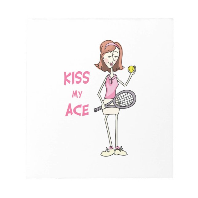 KISS MY ACE ANTECKNINGSBLOCK (Framsida)