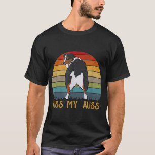 Kiss My Auss Funny Aussie Mamma Aussie Owner S T Shirt