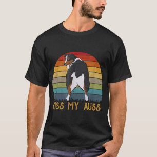 Kiss My Auss Funny Aussie Mamma Aussie Owner S T Shirt