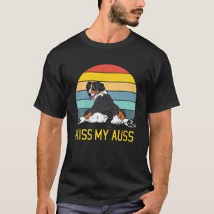 Kiss My Auss Hund Australian shepherd T Shirt