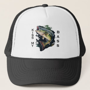 Kiss My Bass Fishing Keps