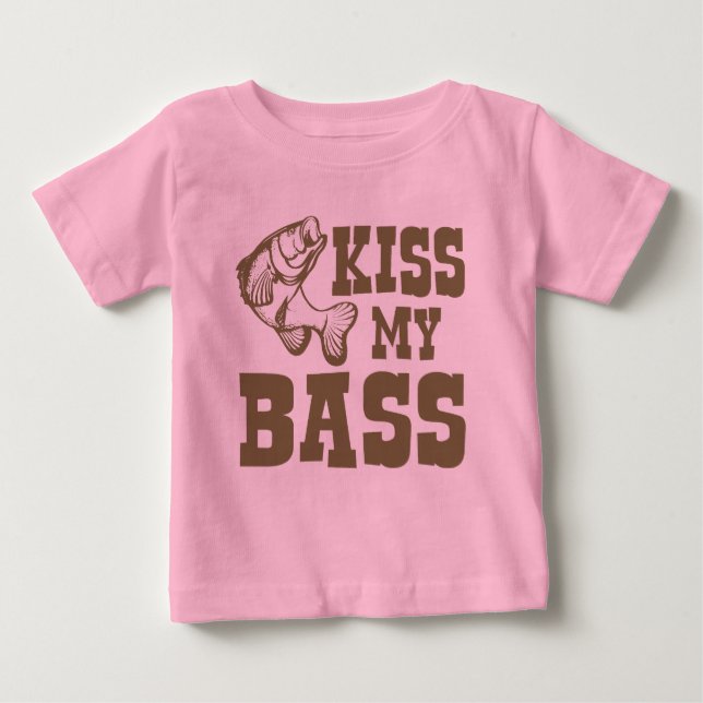 Kiss My Bass T-shirt (Framsida)