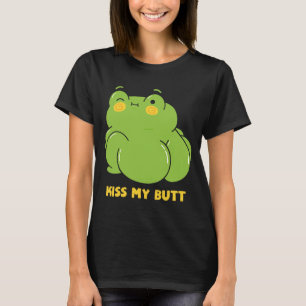 Kiss My Butt, det är magic Aquatic Animal Frog T Shirt