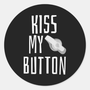 Kiss My Button Matar Tube Awareness Tubie G-tube Runt Klistermärke