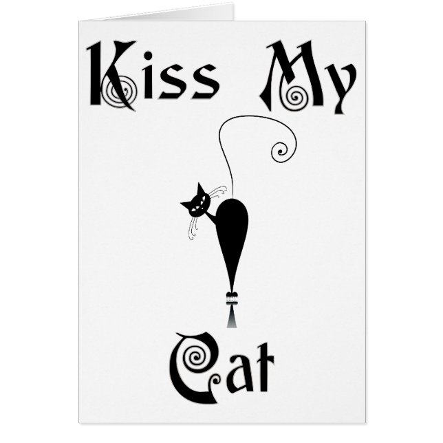 Kiss My Cat OBS Kort (Framsidan)