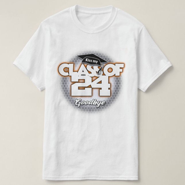 Kiss my Class Adjö T Shirt (Design framsida)