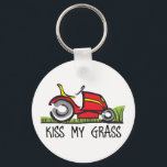 KISS MY GRASS NYCKELRING<br><div class="desc">Visa ditt pride för ditt rörliga företag. Det är perfekten som annonserar. Alla kommer att kärlek dem!</div>