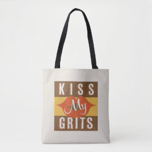 Kiss My Grits Tygkasse