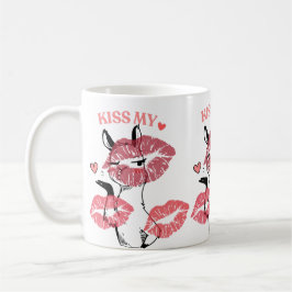 Kiss My Heart Llama Tee Kaffemugg