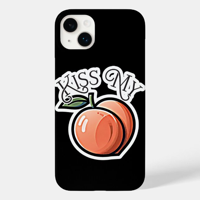 Kiss my Peach Peacher Funny Fruit (Baksida)