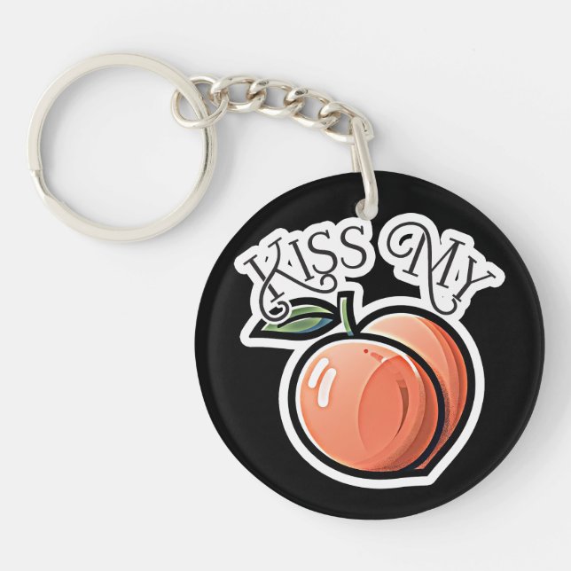 Kiss my Peach Peacher Funny Fruit (Framsidan)