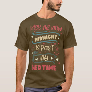 Kiss, nu är midnatt min beduktige nyåring t shirt