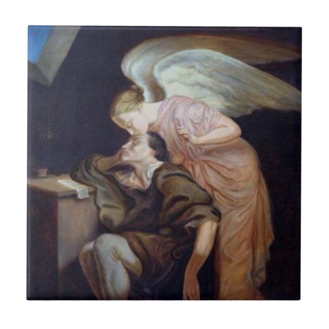 Kiss of the Muse, Paul Cezanne Kakelplatta (Framsidan)