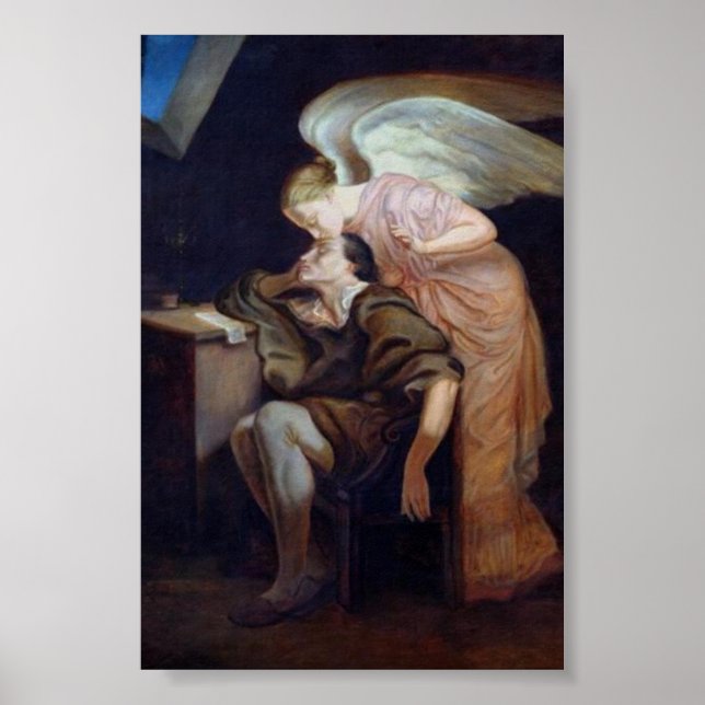 Kiss of the Muse ,Paul Cezanne Poster (Framsidan)