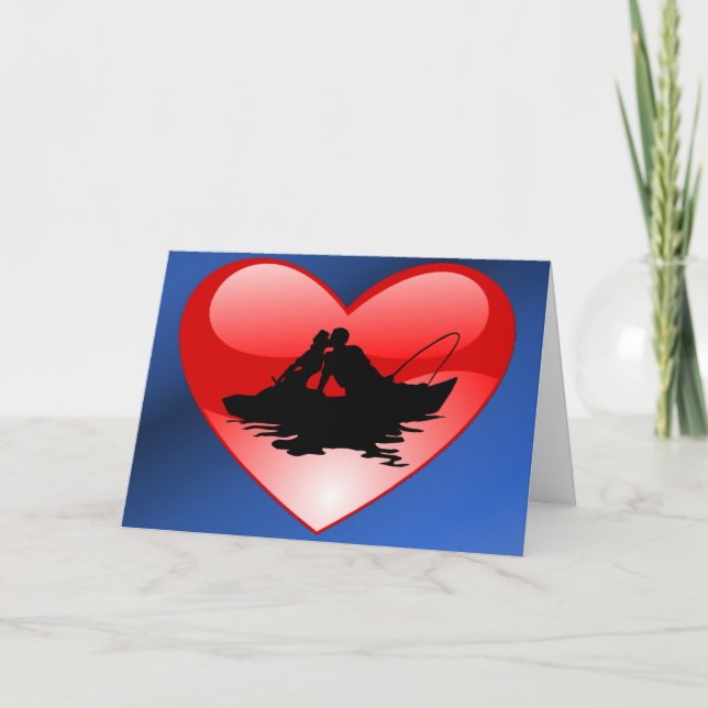 Kiss på Vatten-kortet Helgkort (Framsida)